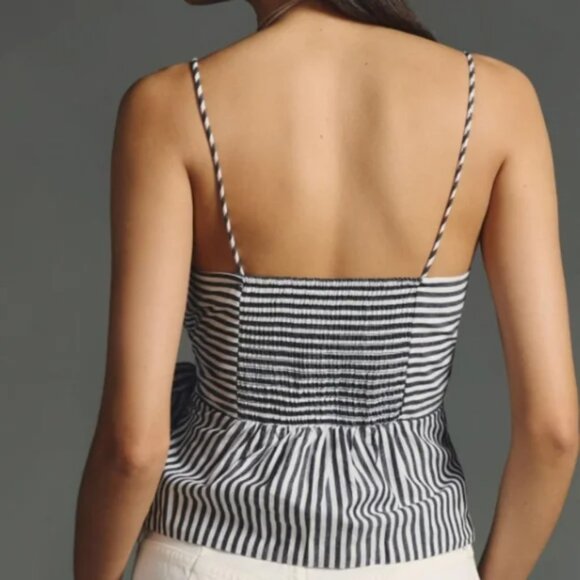 01 Anthropologie Maeve Wrap V Neck Tank NWOT Large - Picture 3 of 8
